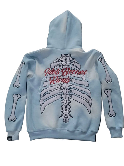 BABYBLUE Full Zip Idols Become Rivals Hoodie